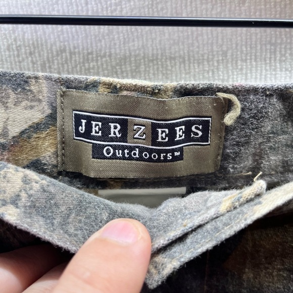 Jerzees Outdoors Camo Bigwoods Pants Mens 2XL Hunting Hunt Woods Stretch 2381 - Picture 4 of 12